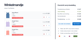3 Basic kinder singlets of hemden voor €5,50 bij Zeeman