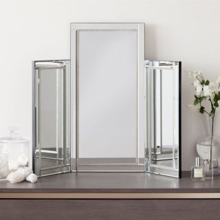 Procure a Diamante dressing table mirror from Dunelm for £17.50