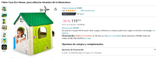 Feber Casa Eco House por 115,50€