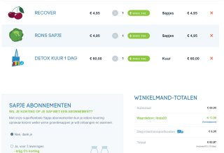 20% korting bij Sap.je