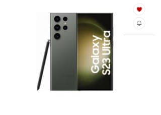 Samsung Galaxy S23 Ultra 256 Go Vert à 766,66€