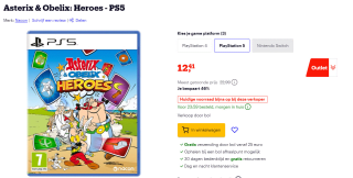 Asterix & Obelix: Heroes voor €12,41 bij Bol