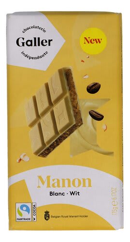 Galler witte Manon chocolade 180 g voor €1,79 vanaf 4 stuks bij Colruyt