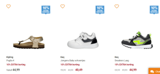 Tot 20% korting op de nieuwe collectie bij Schuurman Schoenen