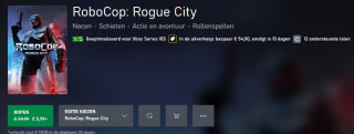 RoboCop: Rogue City voor €5,99 in de Xbox Store