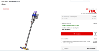 DYSON V15 Detect Fluffy 2023 voor €599 bij Media Markt