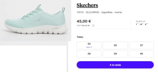 Zapatillas de Mujer Skechers VISTA - GLEAMING por 45€