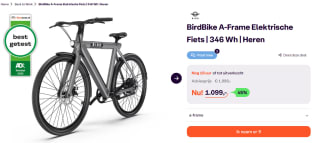 Bird Bike Grafity Gray A-Frame voor €1.099 bij Ibood