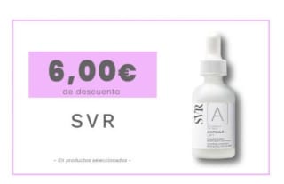 -6€ en Ampollas Serum SVR desde Maquillalia.