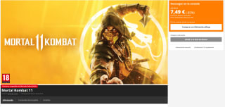 Videojuego Mortal Kombat 11 para nintendo switch por 7,49€