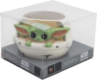 Taza cerámica forma en 3D de Grogu The Mandalorian por 16,99€