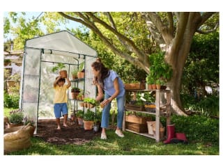 Kunststof Tuinkas 140x140 voor €24,99 in de Lidl webshop