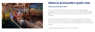 Grootouders gratis naar Toverland