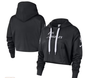 Sudadera de Mujer de Los Angeles Lakers Nike City Editon Courtside Fleece Hoodie por 38.5€