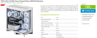 TRYX LUCA L70 midi tower behuizing voor €149 bij Megekko