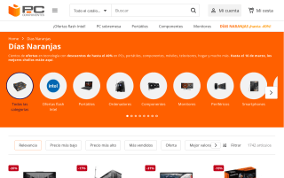Días Naranjas en PcComponentes