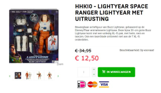 HHK10 Lightyear Space Ranger Lightyear voor €12,50 bij Dagknaller