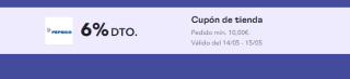 Hasta 30% + 6% EXTRA + regalos en productos alimentación y bebidas Pepsico