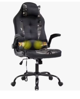 Silla gaming profesional con función de masaje por 69,99€