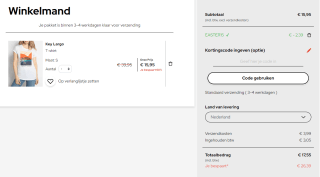 15% korting bij Dress for less