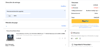 Portátil Ninkear A15 Plus 15,6" AMD Ryzen 7 5825U Notebook 32G +1TB por 423,05€