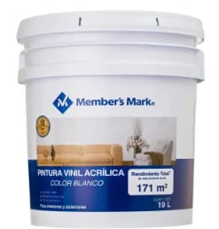 Pintura Member's Mark por 2 x $2,147.28 en Sam's Club