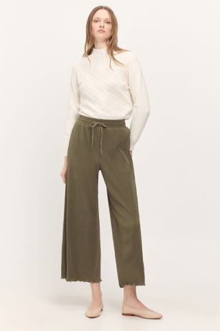 Pantalón sport plisado para Mujer Milano por 10.39€