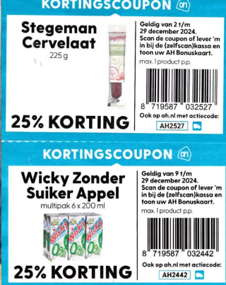 Diverse Kortingscoupons Allerhande December