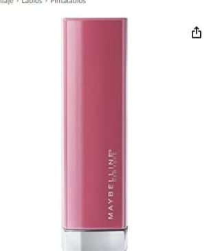 3 Maybelline New York, Pintalabios Color Sensational, Made For All, Tono 376 - Pink For Me
