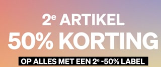 50% korting op het 2de paar schoenen bij Ziengs