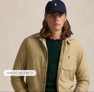 Polo Ralph Lauren Garment-Dyed Oxford Overshirt - £80