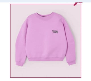 Regalo de sudadera rosa con tu compra