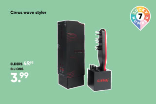 Cirrus wave styler voor €3,99 bij Big Bazar