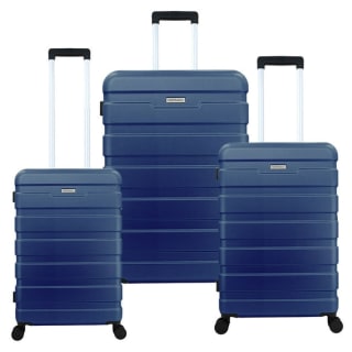 Set de 3 Maletas Rigidas Danubio Azul por $89.990