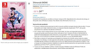 Juego Shinorubi Nintendo Switch por por 24,98€