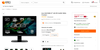Acer KA272EBI 27" por 109,99€