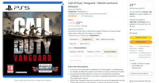 Call of Duty: Vanguard - PS5 por 23.80€