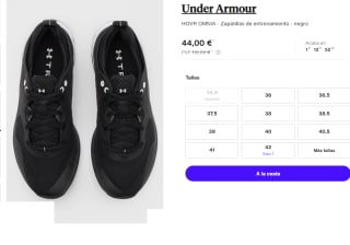 Zapatillas para Mujer Under Armour HOVR OMNIA por 44€