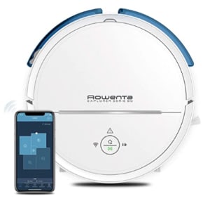 Robot aspirador con mopa marca Rowenta modelo Explorer Serie 80 RR7747 por 217,68