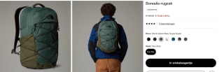 The North Face Borealis-rugzak met laptopvak voor €75 bij The North Face