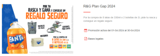 Regalo seguro gratis por la compra de Fanta