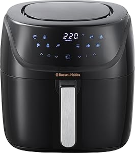 Russell Hobbs Airfryer [Compact design ,8 Liter, 10 Kookprogramma's] voor €59,99 dmv code bij Amazon