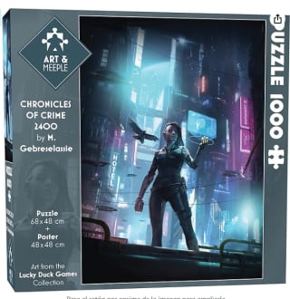 Puzzle de 1000 piezas ART&Meeple ciencia ficción por 7,49€