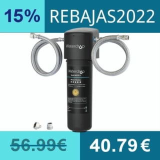 Sistema de filtro de agua Waterdrop 10UA a 40,79€