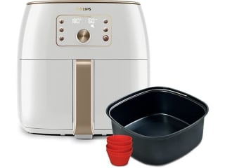 Philips Airfryer Premium Series - HD9870/20 - 7,3 liter (XXL) met bakvorm voor €169 bij de mediamarkt