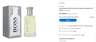 Perfume Hugo Boss Bottled 200ml por $1,129 | Descuento Walmart