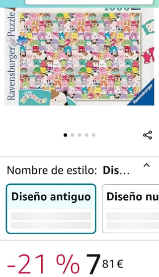 Puzzle 1000 Piezas Marca Ravensburger - Puzzle: Squishmallows Challenge por 7,70€.