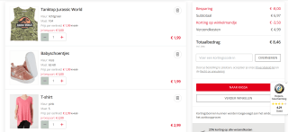 50% extra kassa korting op de sale tot 60% bij Kik