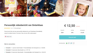 Video van Sint voor €12,50 via Tripper