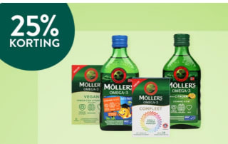 25% korting bij Holland & Barrett op Levertraan van Möller's
